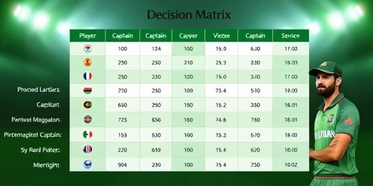 G5Bet Signup captain decision matrix